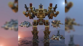 机器人角色 - Heuman Made Sci-Fi Transformers Robot