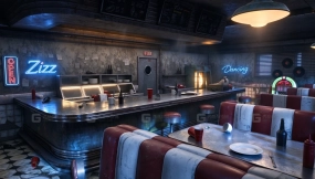 Abandoned Diner 废弃餐馆
