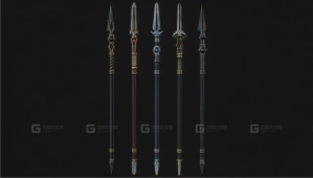奇幻矛套件 Fantasy spear pack