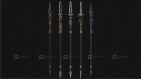 奇幻矛套件 Fantasy spear pack