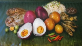 MAALAT：菲律宾咸食的华丽绘画风格3D静物作品
