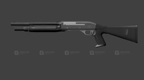 伯奈利M3 Super 90 3D模型-22 - Benelli M3 Super 90 3D model-22