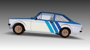 1977年福特Escort - 1977 Ford Escort 3D model-23