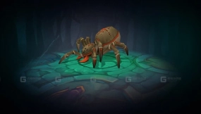 动画蜘蛛角色 - Spider animated character