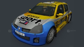 雷诺Clio V6 - Renault Clio V6 3D model-15