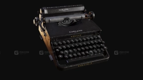 1932年平顶打字机 - 1932 Flat-Top Typewriter