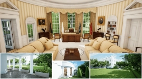 【UE】椭圆形办公室  Oval Office