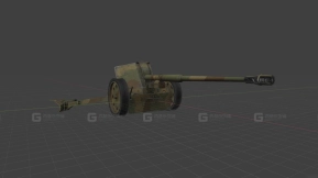8.8厘米PaK 43 3D模型-35 - 8,8sm PaK 43 3D model-35