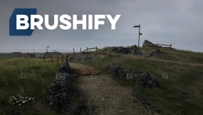 【UE】Brushify - 自然道路包  Brushify - Natural Roads Pack