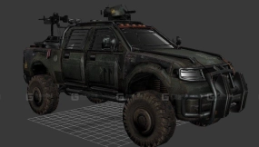 皮卡 - Pickup 3D model-24