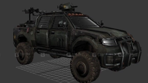 皮卡 - Pickup 3D model-24