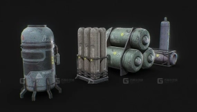 科幻油箱组合包 Scifi gas tank pack