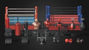 拳击馆设备包 - Boxing Gym Equipment Pack