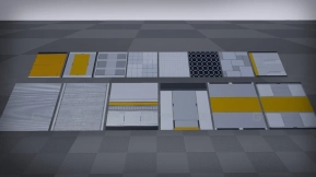 【UE】模块化科幻材质与贴花  Modular SciFi  Materials & Decals