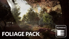 【UE】树叶模型合集 Foliage Pack