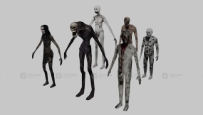 PSX风格角色 Characters PSX