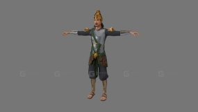 奇幻国王角色  Fantasy King Character
