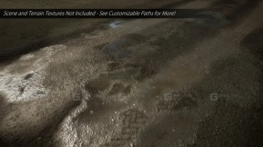 【UE】可自定义的水洼  Customizable Puddles