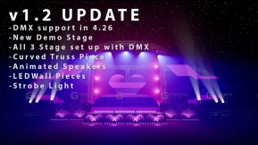 【UE】模块化音乐会舞台  Modular Concert Stage