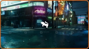 【UE】赛博朋克之城 累西腓赛博朋克环境（赛博科幻 赛博朋克）  Cyberpunk City   Recife Cyberpunk Environment ( Cyber Scifi Sci-fi Cyberpunk )