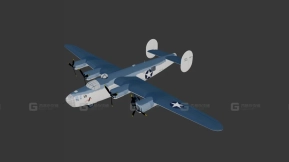 B-24解放者轰炸机  Bomber Consolidated B-24 Liberator