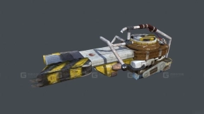 研磨机武器 Grinder 3D model-24