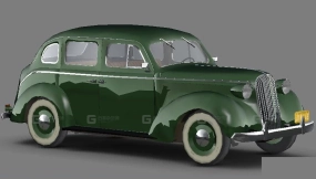 1938款普利茅斯P5 - 1938 plymouth p5 3D model-193