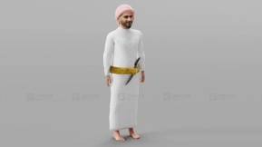 也门男子正在交谈-Yemeni Guy Having A Convo