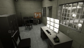 【UE】模块化监狱内部  Modular Prison Interior