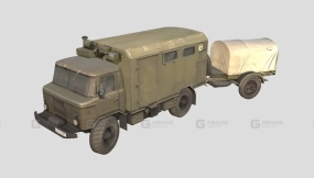 基于GAZ-66的移动电站 Power station on wheels ESB-8IM based on GAZ-66