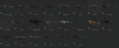【模型】步枪武器3D模型 Assault Rifles Pack