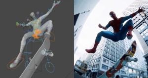 Blender动画教程：如何制作蜘蛛侠滑板动画