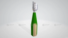 GTA III、VC、LCS（莫洛托夫鸡尾酒）3D模型-4 - GTA  III, VC, LCS (Molotov Cocktail) 3D model-4