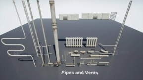 【UE】老旧管道通风口 Post Soviet Pipes and Vents