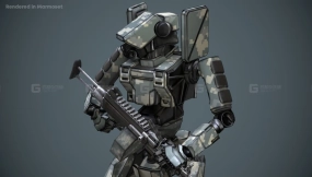 【UE】军事机器人Hex  Military Droid Hex
