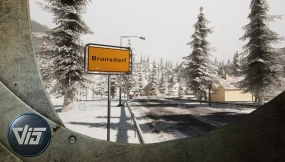 【UE5.5】冬日景观——赛道 Winterlandscape - Racing Track
