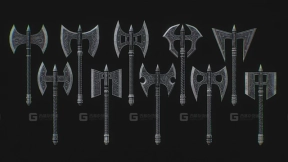 奇幻斧套件 Fantasy axe pack