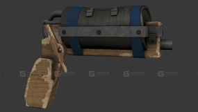 钉枪 - Nailgun 3D model-1