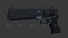 C9左轮手枪 - C9 Revolver 3D model-18
