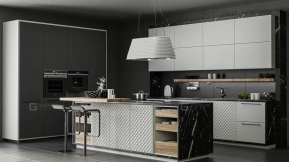 场景-现代厨房 - Scene- Modern Kitchen