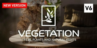 树木植被树木与植物动画库插件 Tree Vegetation - Tree And Plant Animation Library Addon