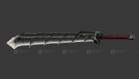 孤狼 3D模型-8 - Lone Wolf 3D model-8