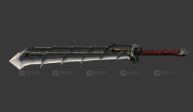 孤狼 3D模型-8 - Lone Wolf 3D model-8