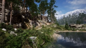 【UE】山脉 - 环境场景集  Mountain - Environment Set
