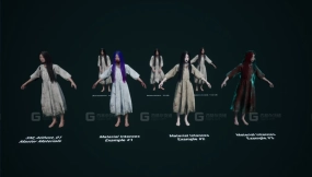 【UE】亚洲女性幽灵  Ghost Asian Female
