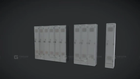HSG 储物柜 PBR游戏就绪 HSG - Locker - PBR Game Ready