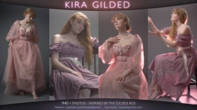 940+休闲动作角色表情素描写生 Kira Gilded
