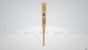 GTA III、VC（棒球棒）-4 - GTA  III, VC (Baseball Bat) 3D model-4