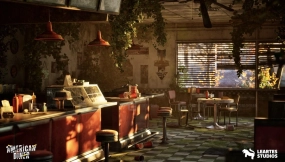 【UE】美国末日餐厅环境  Post-Apo American Diner Environment