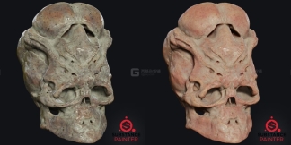 17个有机生物皮肤SP智能材质球